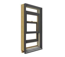 double hung wood windows